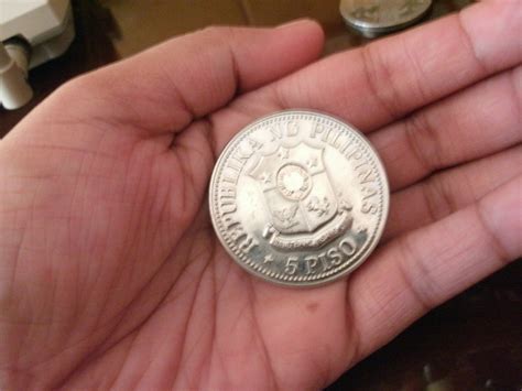philippine currency collection project runaway rare philippine  peso coin   bagong