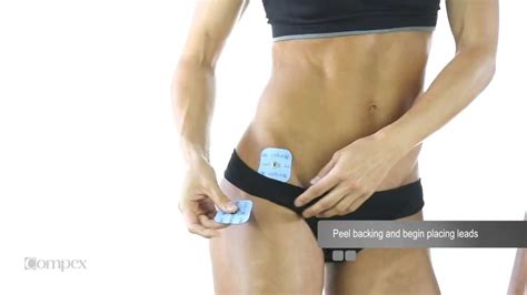 Pelvic Muscles Electrode Placement For Compex Muscle Stimulators Youtube