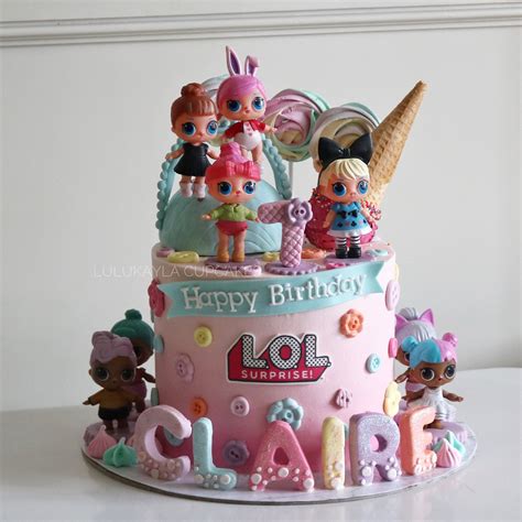 lol surprise cake surprise birthday cake doll birthday cake funny