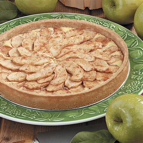 creamy bavarian apple tart recipe how to make it taste