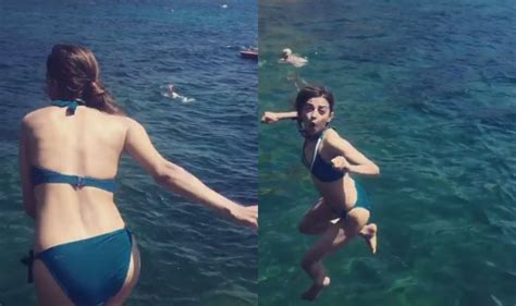 radhika apte rocks tiny blue bikini on italy vacation watch video and pictures of hot indian