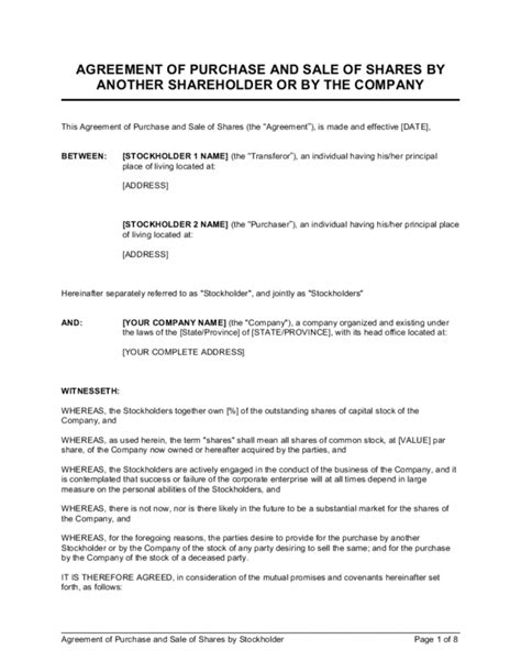 agreement  purchase  sale  shares  shareholder gotilo