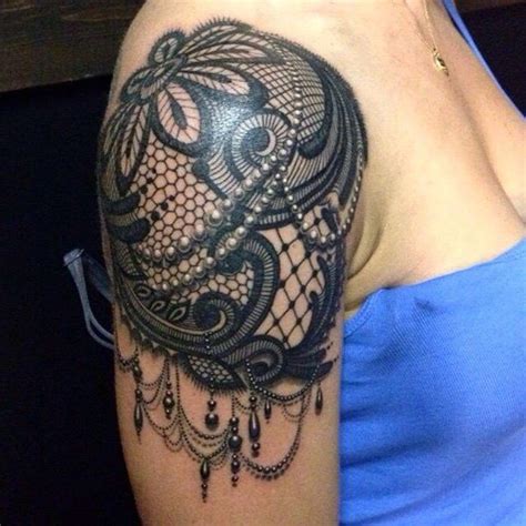 Lace Tattoo Sleeve Designs Ideas And Meaning Tattoos For You