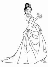 Tiana Ausmalen Prinzessin Druckvorlagen Ausmalbilder Princesses sketch template