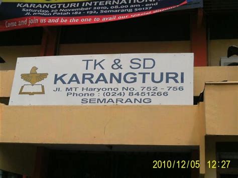 Sd Smp Sma Karangturi Semarang