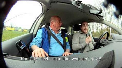 watch people freak out and fail their driving test when told they had