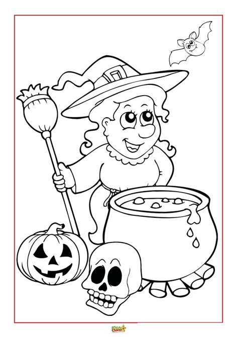 halloween colouring pages  kids kiddychartscom
