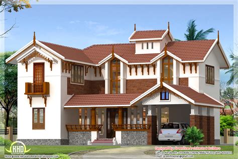 sqfeet kerala villa elevation house design plans
