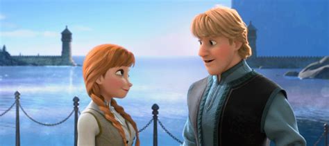 Anna And Kristoff Frozen Disney Kiss S Popsugar