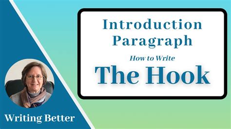 ways  write  hook   introduction paragraph youtube