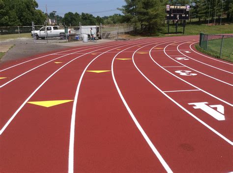 rubberized running track surfacing system trackmaster