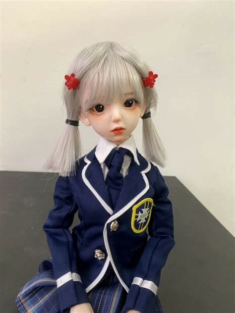 maggie 1ft7 50cm cute figure sex doll with bjd head 💋 nakedoll