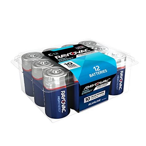 Rayovac High Energy C Batteries Alkaline D Cell Batteries And High