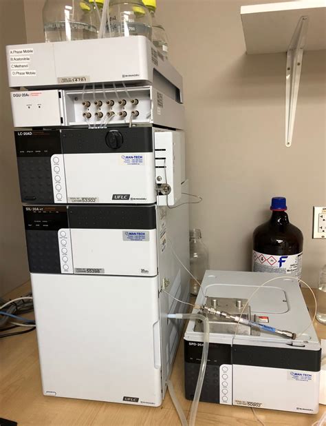 shimadzu prominence  hplc system including software  spare parts