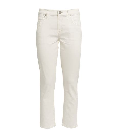 Citizens Of Humanity Elsa Mid Rise Cropped Jeans Harrods Ie