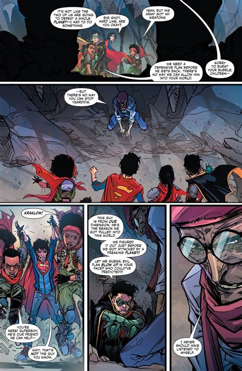 weird science dc comics super sons 9 review