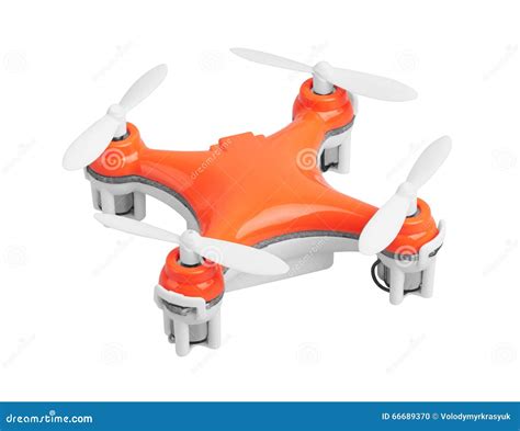 drone quadrocopter  white stock illustration illustration