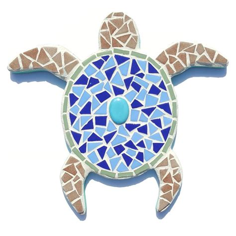 diy mosaic sea turtle kit etsy mosaic diy turtle sea turtle