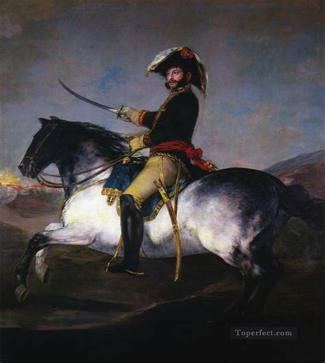 General Jose De Palafox Francisco De Goya Painting In Oil