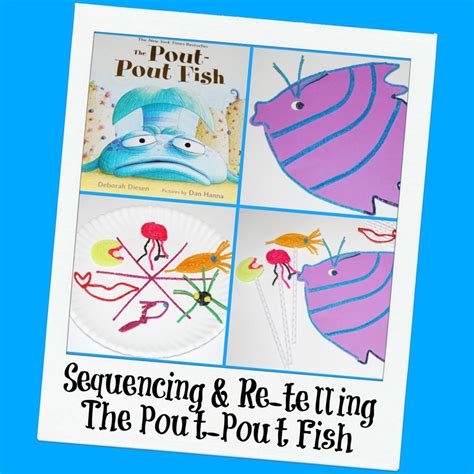 pout pout fish sequencing   telling activities  kids
