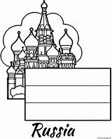 Coloring Moscow Getdrawings sketch template