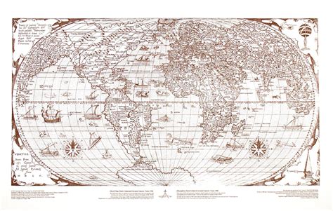world map circa  shop   worldofmapscom