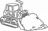 Bulldozer Mewarnai Gambar Coloring Anak Dirt Paud Coloringsun Sun Shovel Mecanic Macam Berbagai sketch template