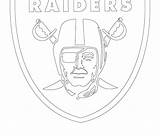 Coloring Raiders Pages Redskins Oakland Getcolorings Getdrawings Color sketch template
