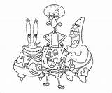 Squidward Krabs Coloringhome Dabbing Getdrawings Coll sketch template