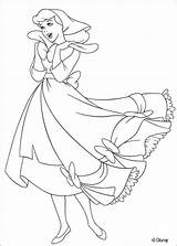 Cinderella Pages Coloring Godmother Fairy Getcolorings Singing sketch template