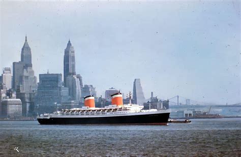 71 Years Ago Today The Ss United States Completed Her First Eastbound