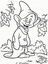 Coloring Pages Disney Dopey Printable Characters Snow Sheets Dwarf Kids Adult Coloring4free Colouring Mustang Book Cartoon Baby Pooh Winnie Printables sketch template