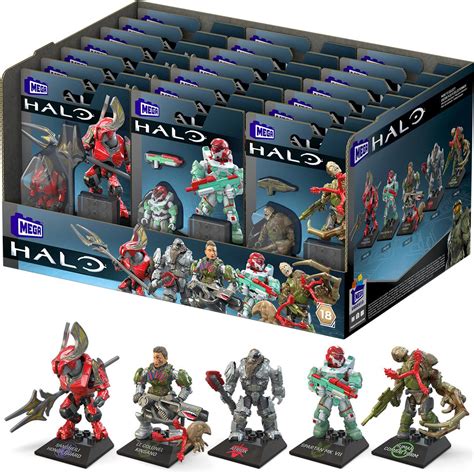 halo mega construx heroes series  micro figure case