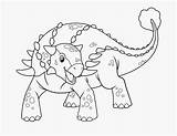 Ankylosaurus Dinosaurus Coloringpagesonly sketch template