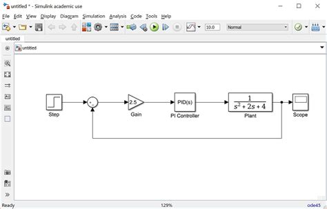control tutorials  matlab  simulink simulink basics tutorial transfer functions