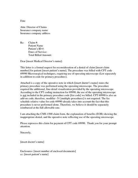 sample reconsideration letter