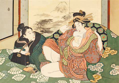 shunga album utagawa school japan late edo 1603 1868 or meiji period 1868 1912