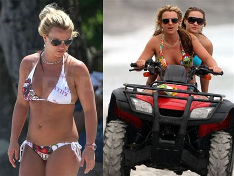 Photos Of Britney Spears In A Bikini On Vacation With Mel