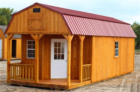 Deluxe Lofted Barn Cabin Cumberland Buildings And Sheds