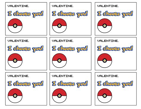 printable pokemon valentine cards printable word searches
