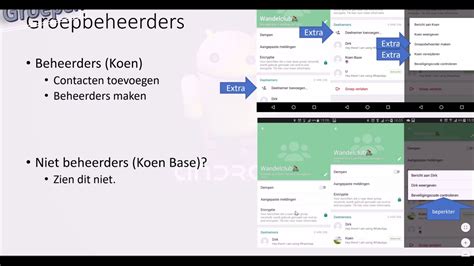 whatsapp op android groepen maken beheren verlaten en wissen youtube