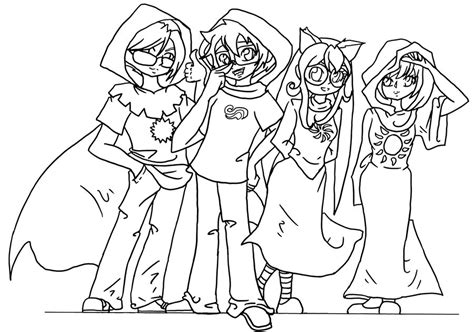 homestuck gamzee coloring pages coloring pages