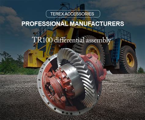mining machinery terex parts tr differential assembly  buy differential assembly