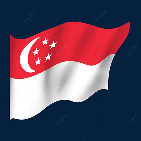 Gambar Bendera Singapura – Newstempo