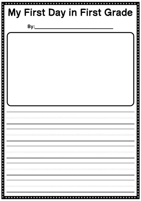 pictures  st grade writing paper   images  printables