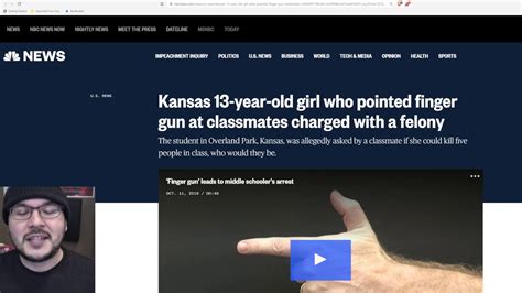 13 Year Old Girl Charged With Felony For Pointing Her