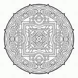Coloring Pages Sacred Geometry Geometric Cool Aztec Color Fractal Printable Colorear Book Mandala Complex Para Beaver Therapy Therapeutic Getcolorings Dam sketch template