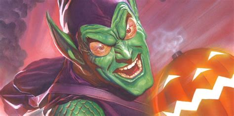 spider man  marvel villain whos worn  green goblin mask