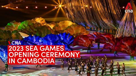 sea games opening ceremony  cambodia asean iptv