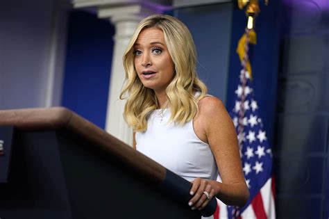 white house press secretary  shes  heard trump talk  qanon politico